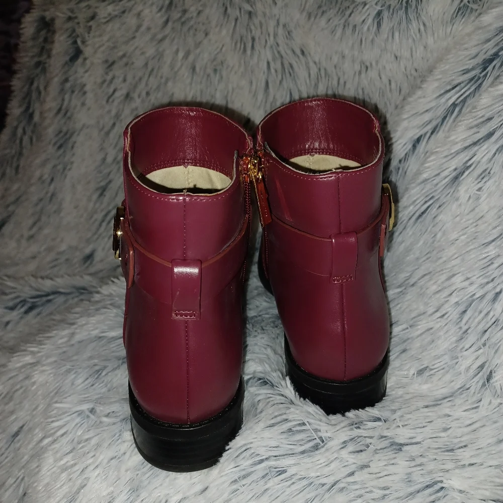 Michael Kors Women's Mulberry Carmen Flat  Ankle Boots - Picture 7 of 9